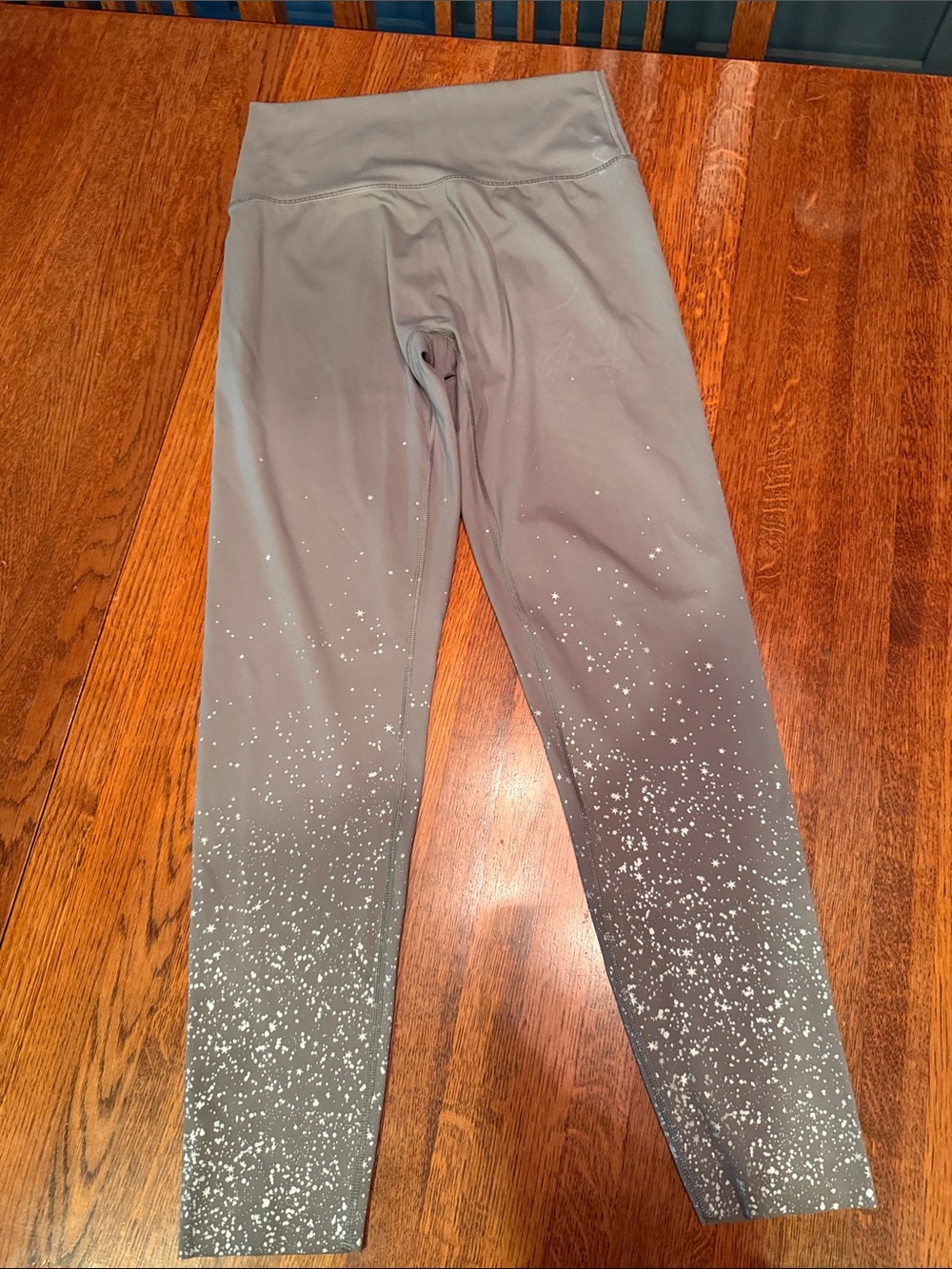 aerie Gray Ombre Sparkle Leggings